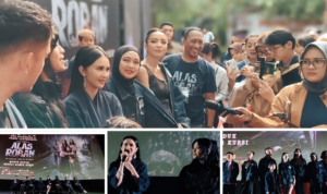 Konferensi pers gala premiere film Alas Roban, Senin, 5 Januari 2026 di Studio 2 Epicentrum XXI, Jakarta.*