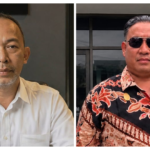 Advokat M. Ivan Syafrudin selaku kuasa hukum Ifan Effendi (kiri), Advokat Qorib selaku kuasa hukum Fifi Sofiah (kanan).*
