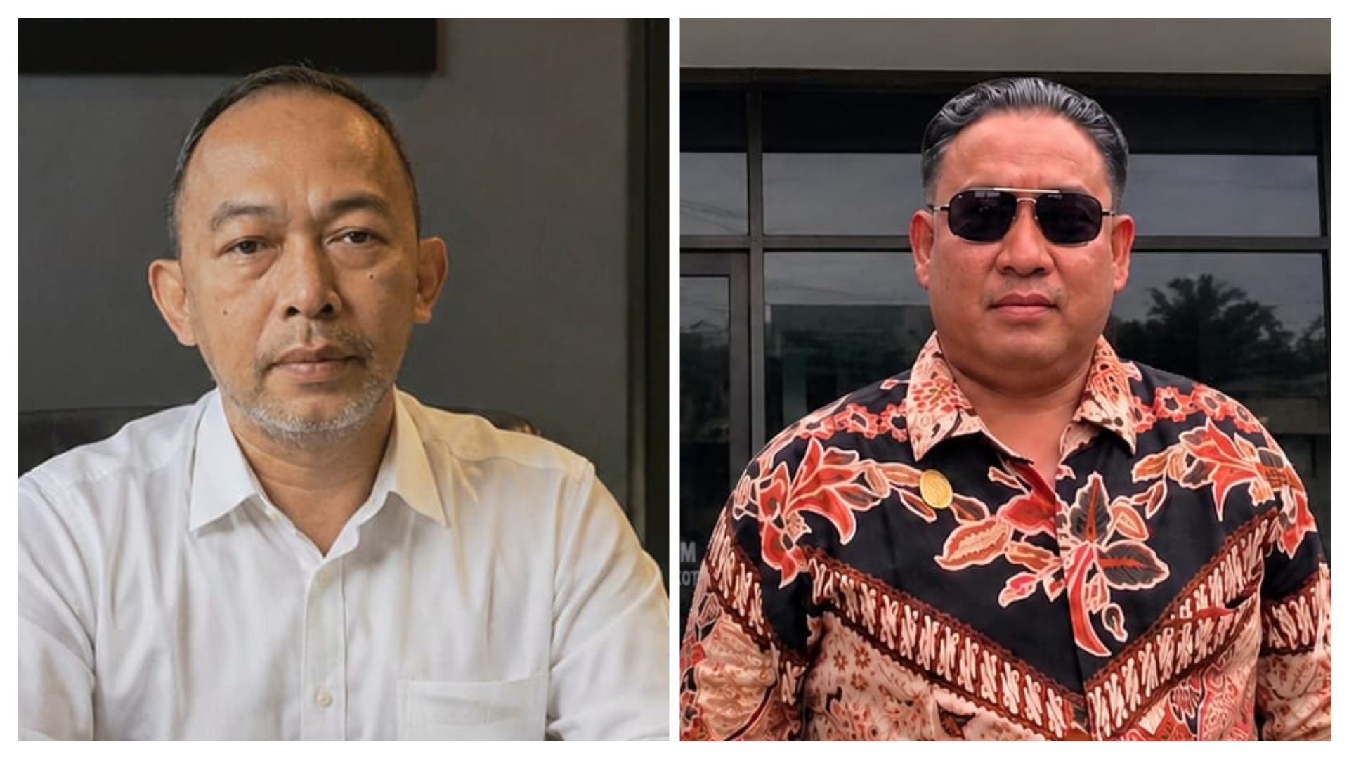 Advokat M. Ivan Syafrudin selaku kuasa hukum Ifan Effendi (kiri), Advokat Qorib selaku kuasa hukum Fifi Sofiah (kanan).*